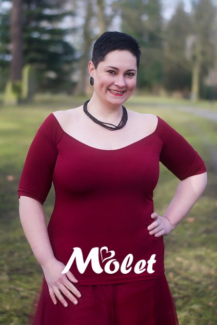 Amanda halenka vínová