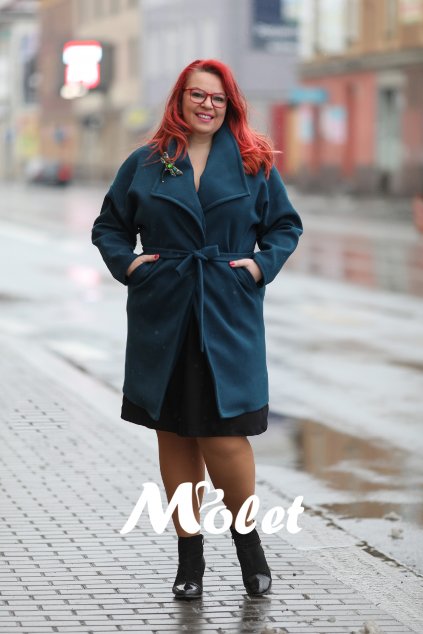 kabát pro plnoštíhlé Molet.cz