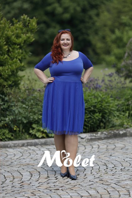 šaty pro plnoštíhlé Molet.cz