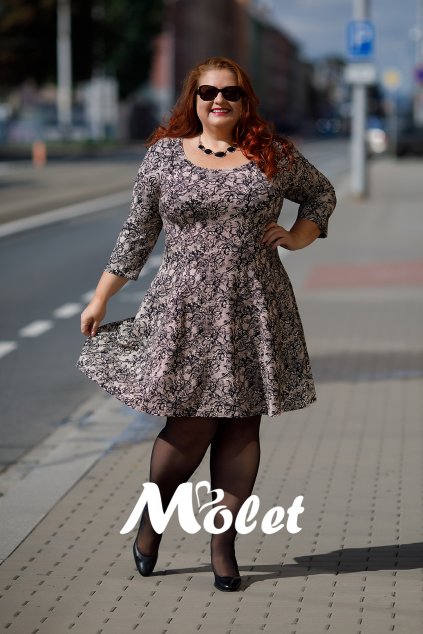 šaty pro plnoštíhlé molet.cz