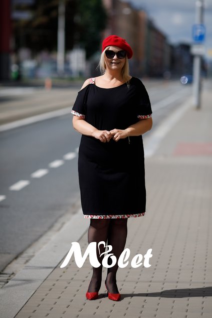 šaty pro plnoštíhlé Molet.cz