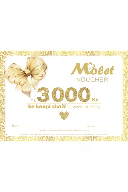 Voucher MOLET 3000