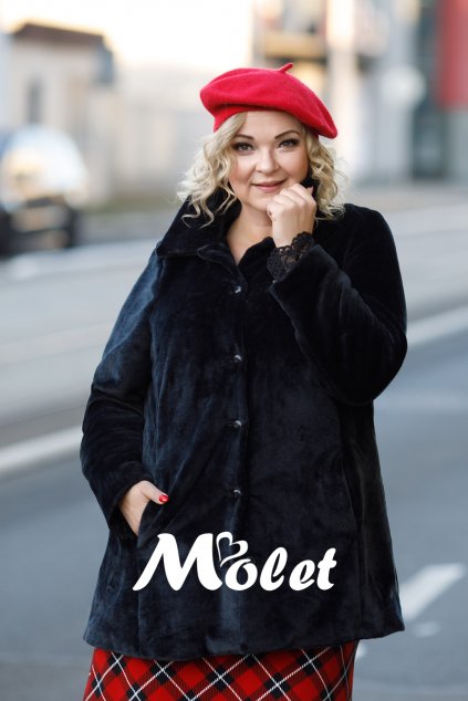 kabáty pro plnoštíhlé Molet.c