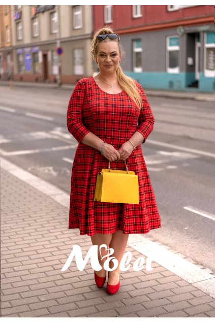 šaty pro plnoštíhlé Molet.cz