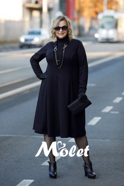 šaty pro plnoštíhlé Molet.cz