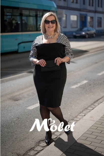 šaty pro plnoštíhlé Molet.cz