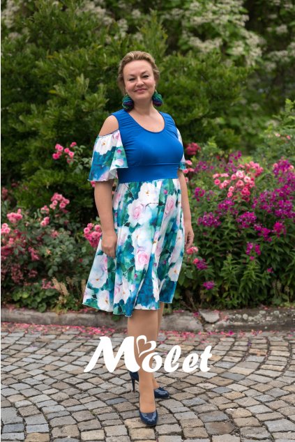 šaty pro plnoštíhlé Molet.cz