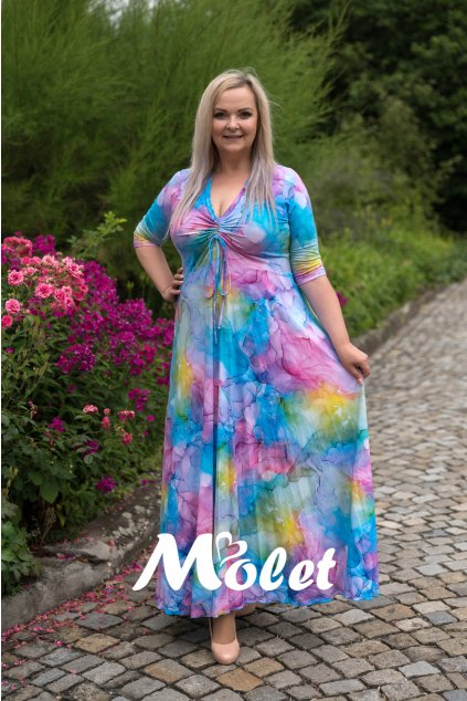 šaty pro plnoštíhlé Molet.cz
