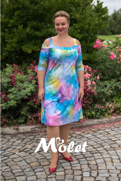 šaty pro plnoštíhlé Molet.cz