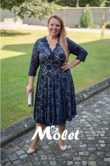 šaty pro plnoštíhlé Molet.cz