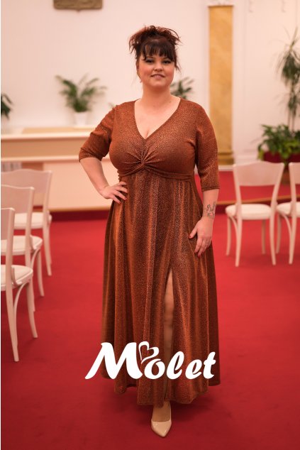 společenské šaty xxl Molet.cz