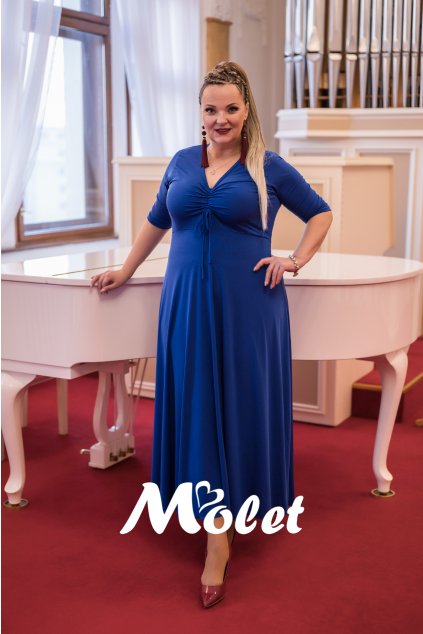 společenské šaty pro plnoštíhlé Molet.cz