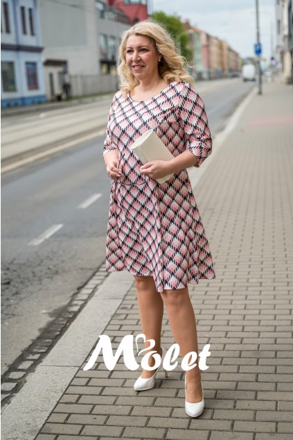 šaty pro plnoštíhlé Molet.cz