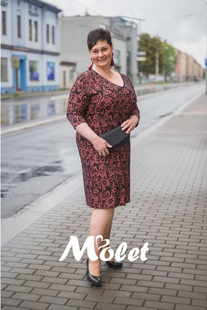 dámské šaty pro plnoštíhlé Molet.cz
