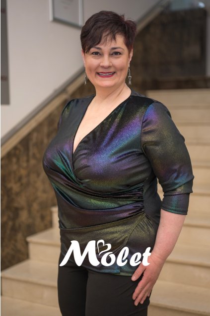 společenské nadměrné halenky Molet.cz