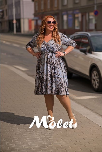 šaty pro plnoštíhlé Molet.cz