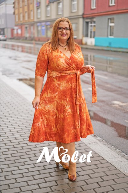 šaty pro plnoštíhlé Molet.cz