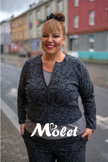 kabátky pro plnoštíhlé Molet.cz