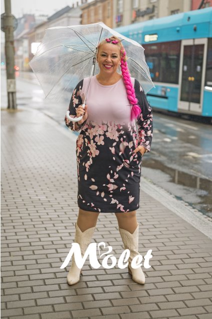 šaty pro plnoštíhlé Molet.cz
