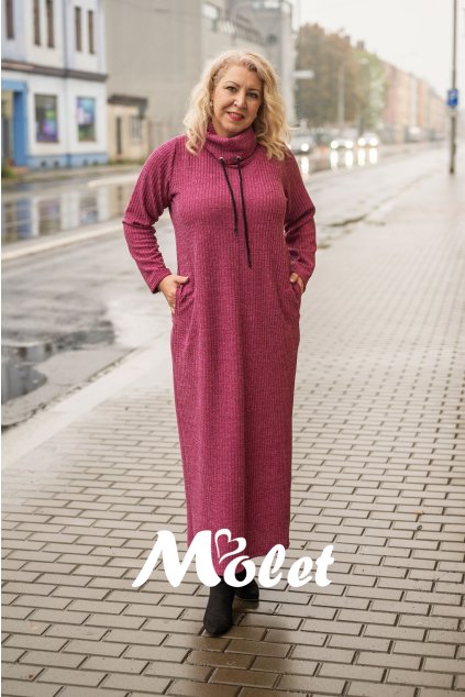 šaty pro plnoštíhlé Molet.cz