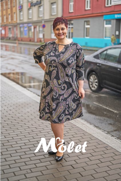 šaty pro plnoštíhlé Molet.cz
