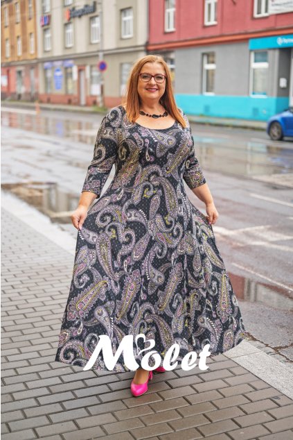 šaty pro plnoštíhlé Molet.cz