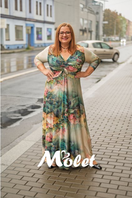 šaty pro plnoštíhlé Molet.cz