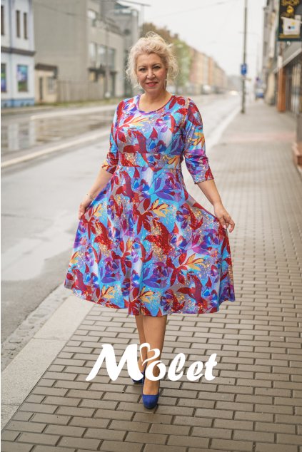 šaty pro plnoštíhlé Molet.cz