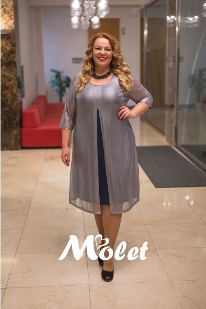 společenské šaty xxl molet.cz