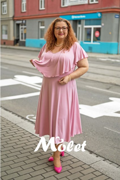 šaty pro plnoštíhlé Molet.cz