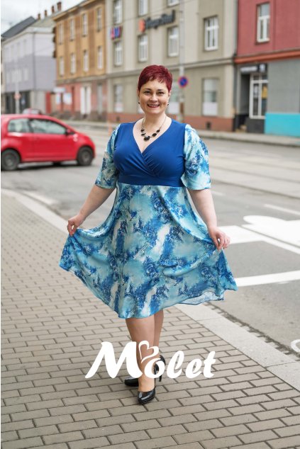 šaty pro plnoštíhlé molet.cz