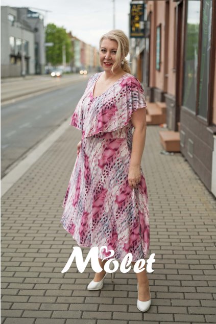 šaty pro plnoštíhlé Molet.cz