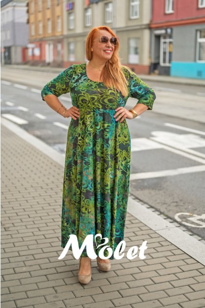 šaty pro plnoštíhlé Molet.cz