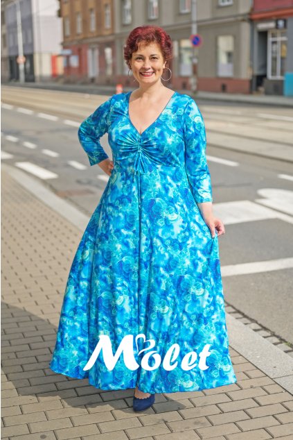 šaty pro plnoštíhlé Molet.cz