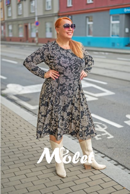 šaty pro plnoštíhlé Molet.cz