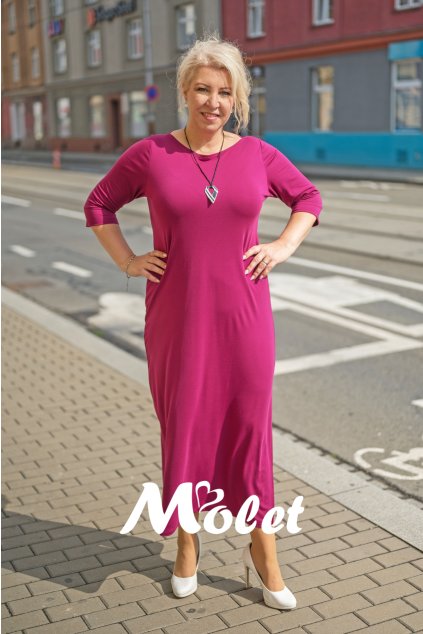 šaty pro plnoštíhlé Molet.cz