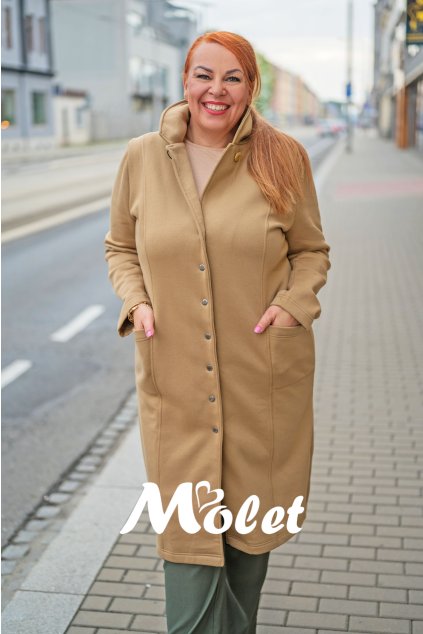 kabát pro plnoštíhlé Molet.cz