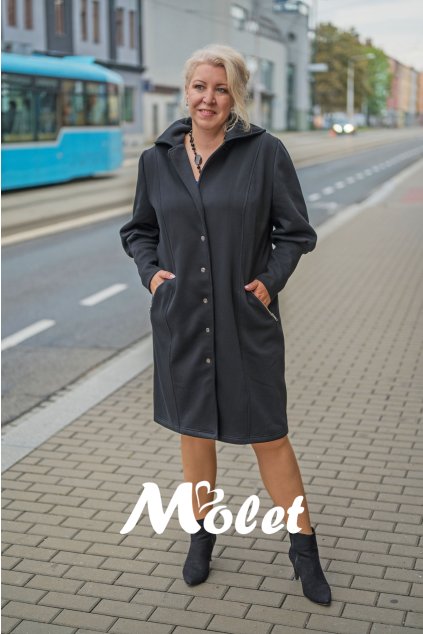 kabát pro plnoštíhlé Molet.cz