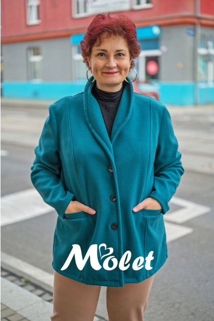 kabátek pro plnoštíhlé Molet.cz