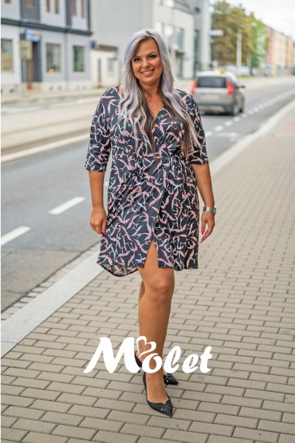 šaty pro plnoštíhlé Molet.cz