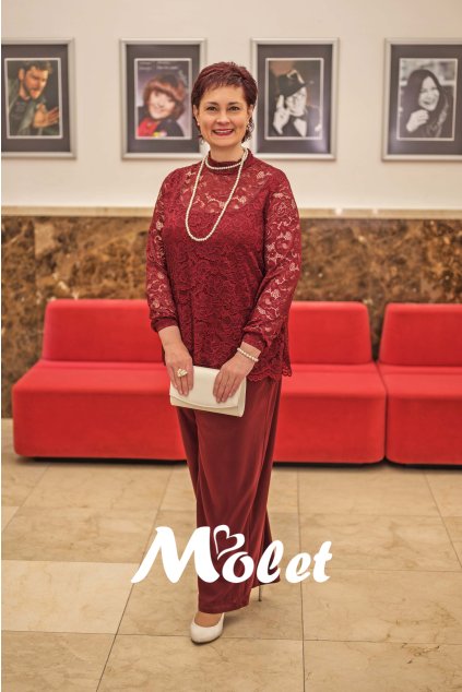 xxl společenské kalhoty Molet.cz