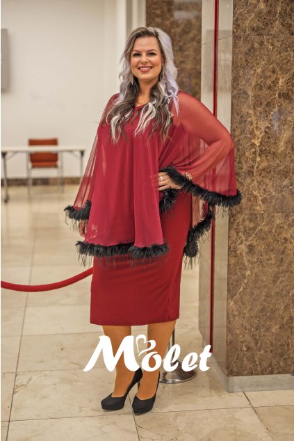 dlouhé společenské šaty xxl Molet.cz