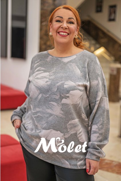 dámská mikina xxl Molet.cz