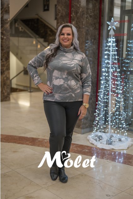 koženkové kalhoty xxl