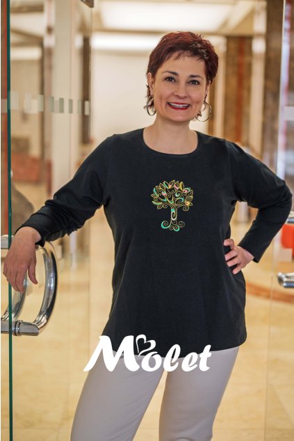 mikina dámská xxl Molet.cz