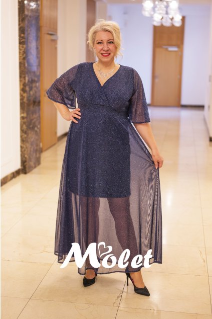 plesové šaty xxl Molet.cz