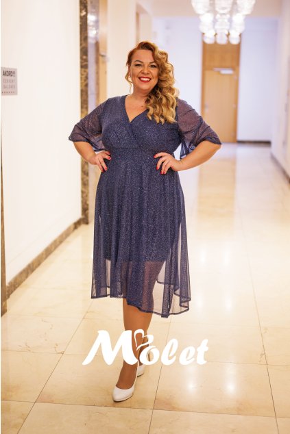 plesové šaty xxl Molet.cz