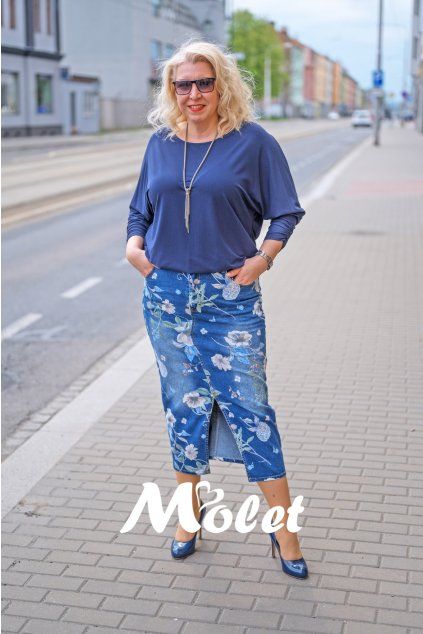 Dámská sukně Jeans šípek