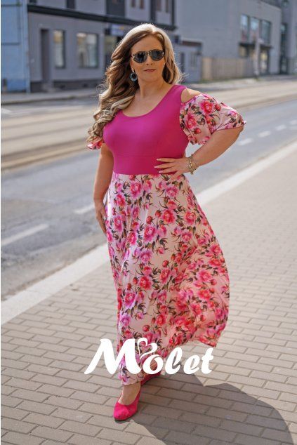šaty pro plnoštíhlé molet.cz