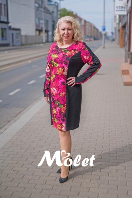 dámské šaty xxl Molet.cz